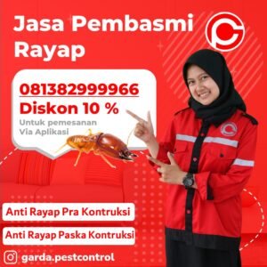 Jasa Anti Rayap Terbaik