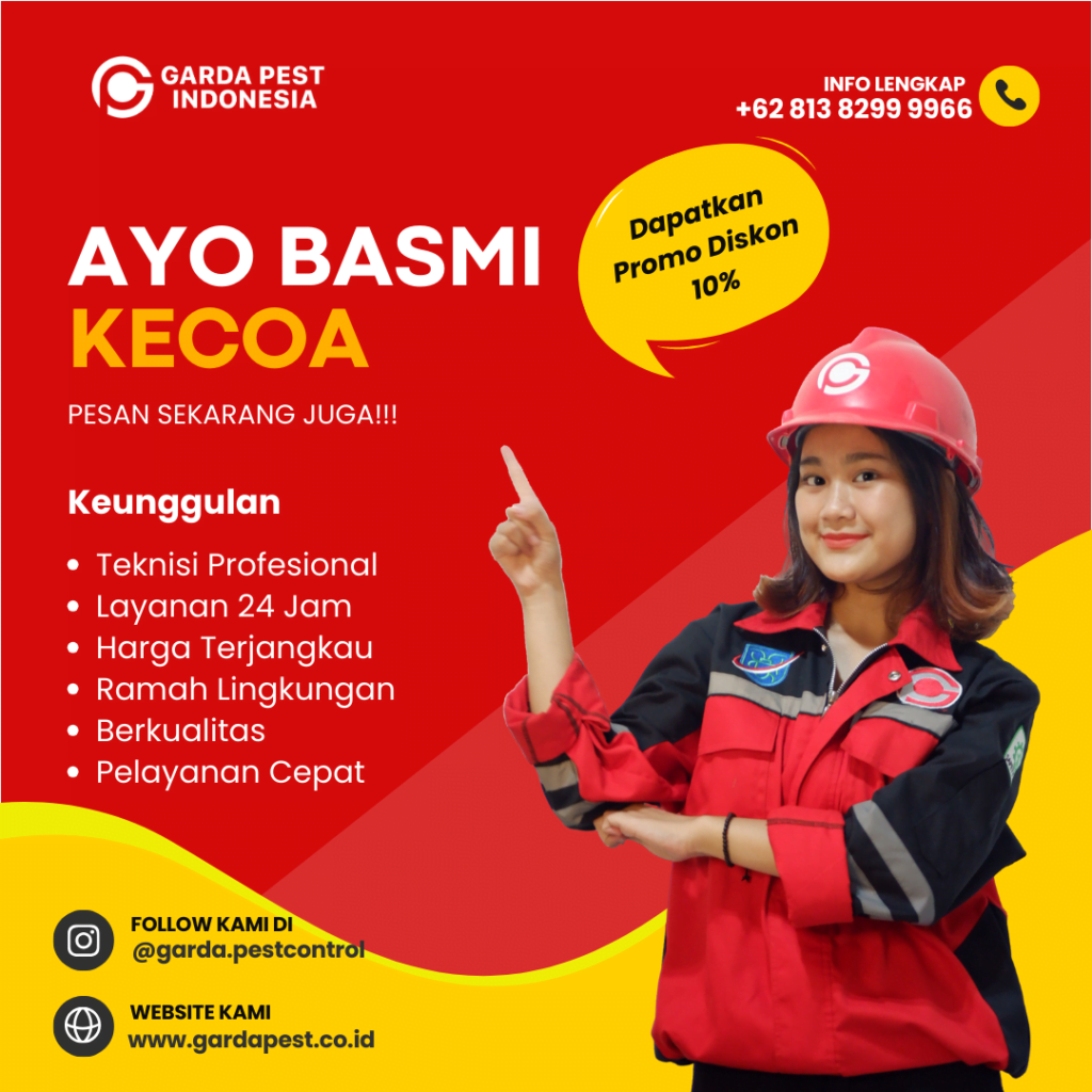 Harga Jasa Penyemprotan Kecoa di Tangerang