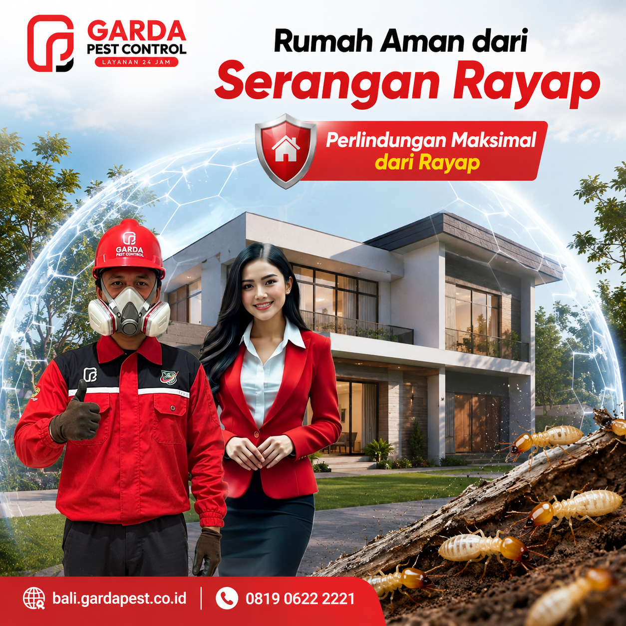  Harga Jasa Pembasmi Rayap Bali: Solusi Tuntas dari Garda Pest Control Bali