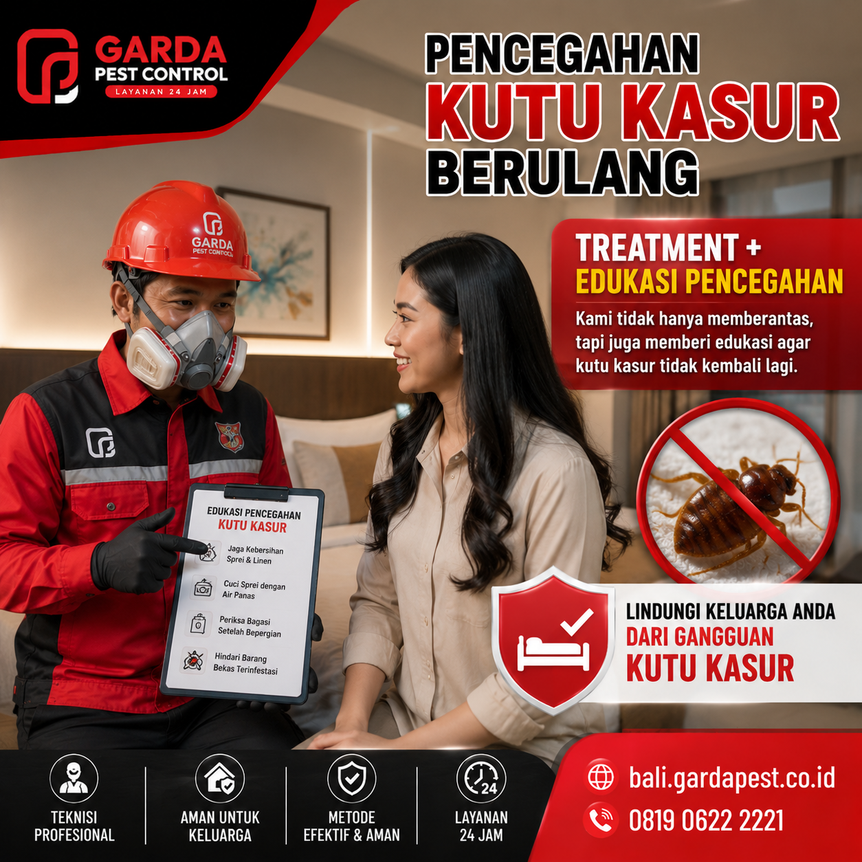 Biaya Jasa Pembasmi Kutu Kasur di Bali: Hindari Kerugian Lebih Besar!