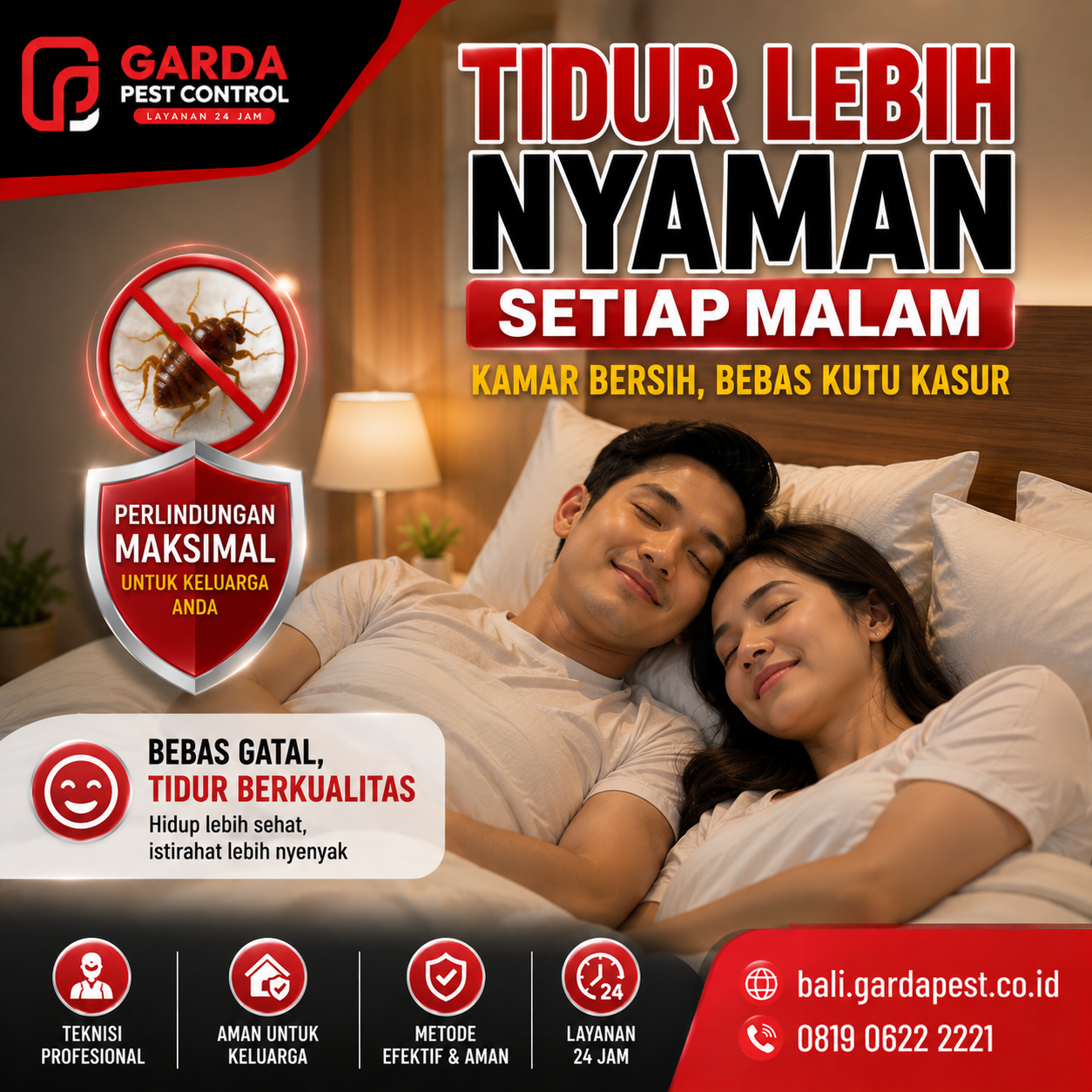 Jasa Pembasmi Kutu Kasur Aman untuk Anak dan Hewan Peliharaan Bali