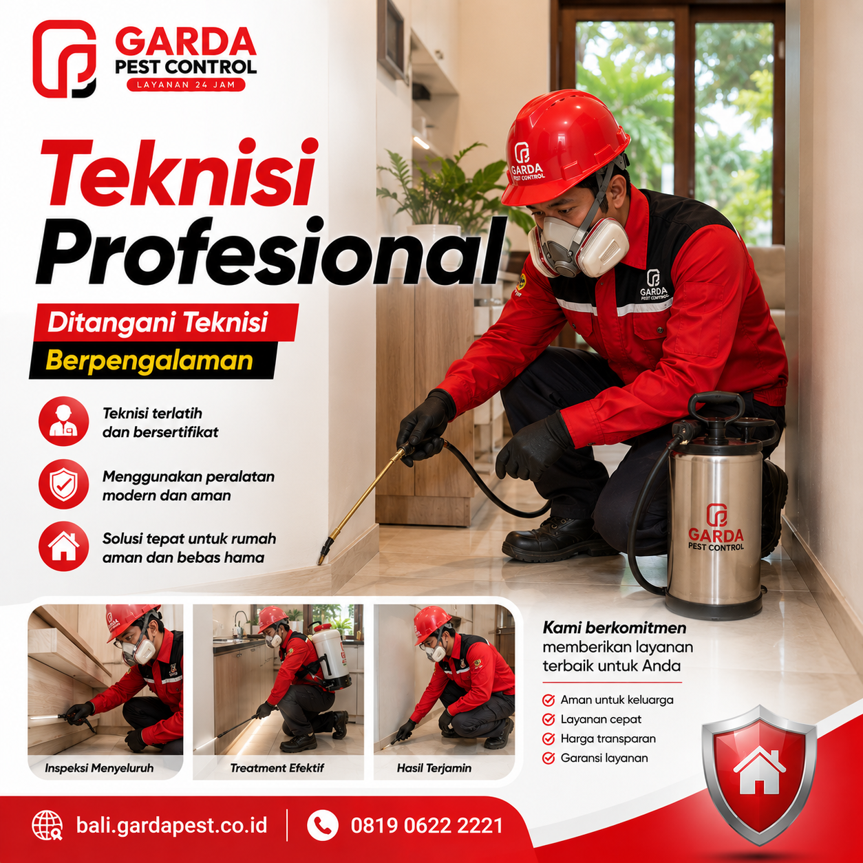  Harga Jasa Pembasmi Rayap Bali: Solusi Tuntas dari Garda Pest Control Bali