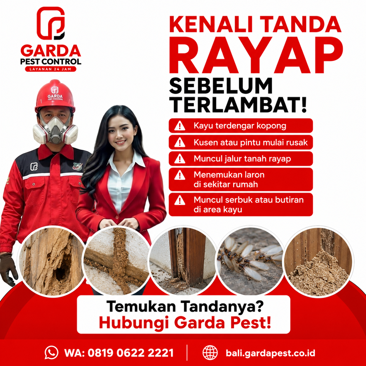Panduan dan Tips Memilih Jasa Anti Rayap Pra Konstruksi Terpercaya di Bali