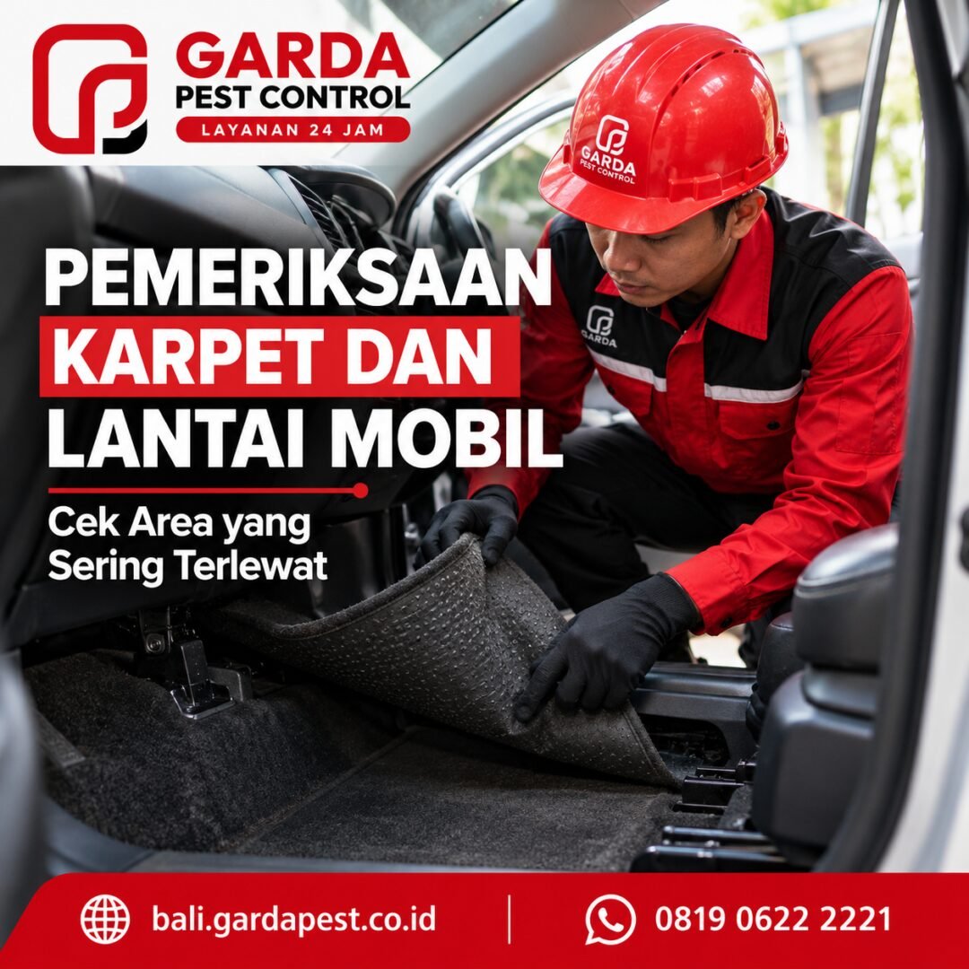 Jasa Pembasmi Kecoa di Mobil Terdekat & Murah